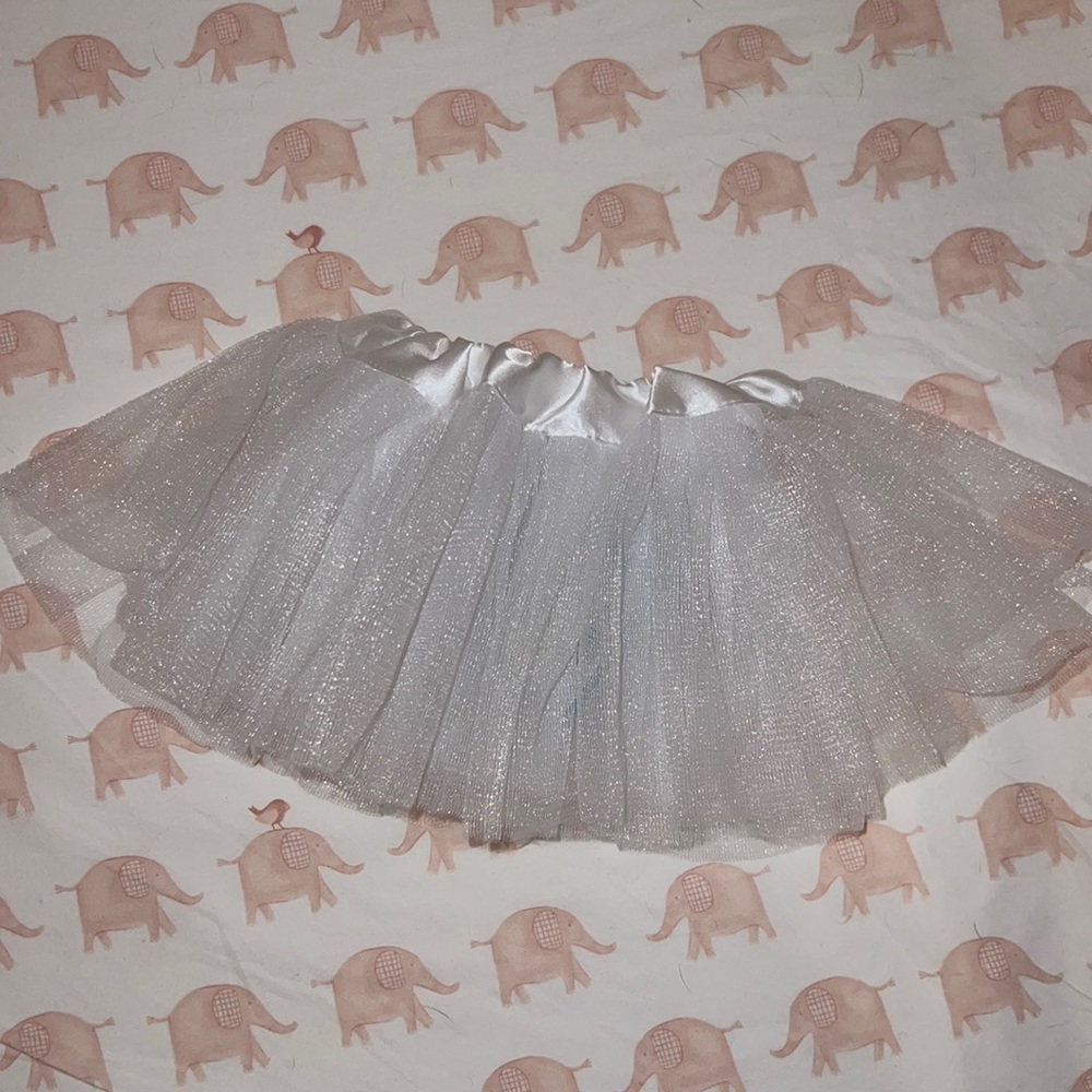 Baby white tutu